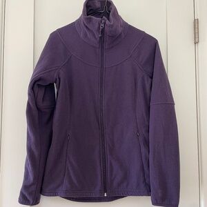 Fleece zip-up jacket